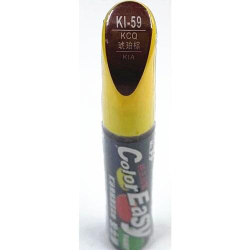 Car scratch repair pen, auto brush painting pen KI-59 for KIA K2 RIO,K3, K5 cerato soul forte sportage optima
