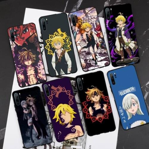 Nanatsu no Taizai Seven Deadly Sin Phone Case For Huawei P20 P30 P40 lite Pro P Smart 2019 Mate 10 20 Lite Pro Nova 5t