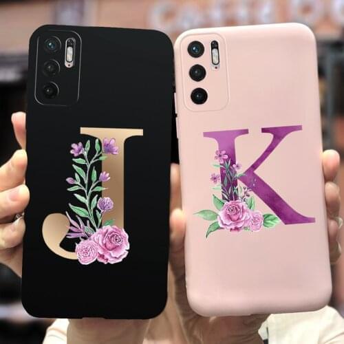 For Xiaomi Redmi Note 10 Pro 5G Case Redmi Note10 5G Soft Silicone Cute Letters Cover For Xiaomi Redmi Note10 Pro 5G Phone Cases