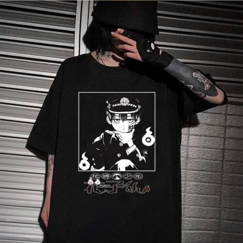 Anime Toilet-Bound Hanako Kun T-Shirt New Anime Short Sleeved T-shirt Harajuku