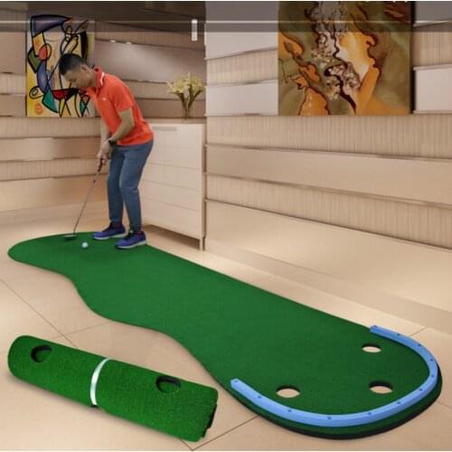Golf Putting Mat Indoor Golf Playing Carpet 9.8ft Golf mat