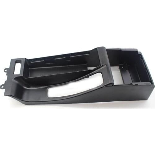 LHD/RHD For BMW E46 Black Center Console Trim Base w/ Arm Rest Opening 325i 328i M3 305