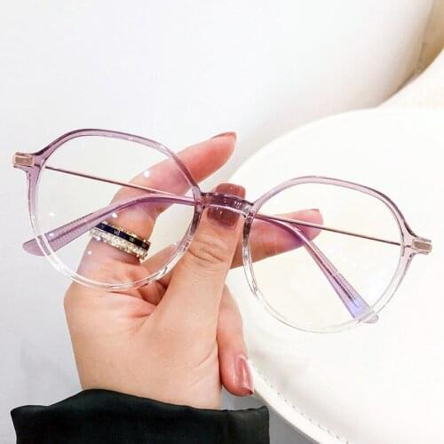 New Jelly Reading Glasses Ultralight Polygon Presbyopic Eyeglasses Frame Women&Men Computer Optical Glasses 0+1.0...+ 4.0