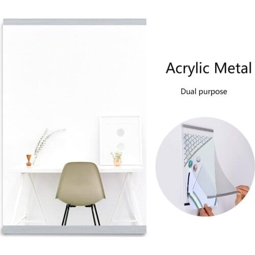 A4 Wall Ponching Worker Individual Resume Magnetic Acrylic Cover File Folder Certification Display Frame