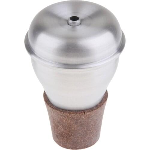 Standard Mini Trumpet Silencer Mute Aluminum Straight Mute Practice for Wind Instrument