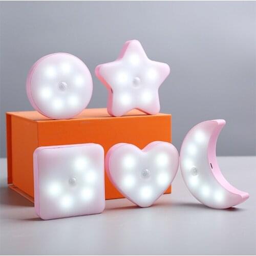 LED Lights Smart Closet Lighting Suit Motion Sensor Night Light Bedroom USB Recharging Lamp Under Cabinet Led Lights for Kitchen