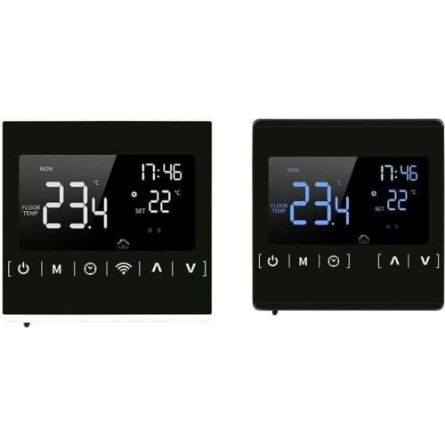 AC85-250V LCD Touch Screen S-mart Thermostat Electric Floor Heating Termostato S-mart Temperature Controller for Home With WIFI