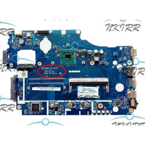 Z5WE3 LA-A621P NB.C3A11.001 NBC3A11001 2955U DDR3 motherboard for Aspire E1-510 E1-510G E1-510P