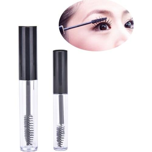 1.5ML/3.5ML Empty Mascara Tube Eyelash Cream Vial/Liquid Bottle/Container Black Cap for eyelash growth