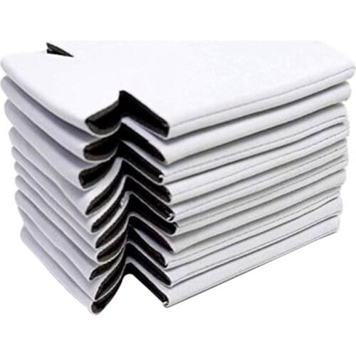 10pcs/Set Can Sleeve Beer Can Cooler Sleeve Neoprene Insulated Foldable Bottle Cozy Beer Can Holder Cup Accessories