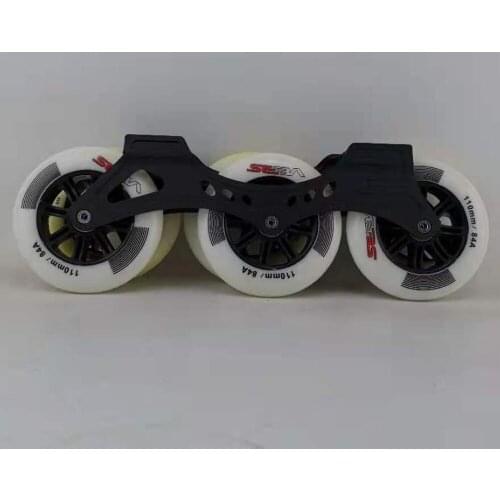 100% Original SEBA FR Inline Speed Skate Frames With 3*110mm 84A Or 85A SEBA Wheels ILQ-9 Bearings Aluminum CNC Speed Basin