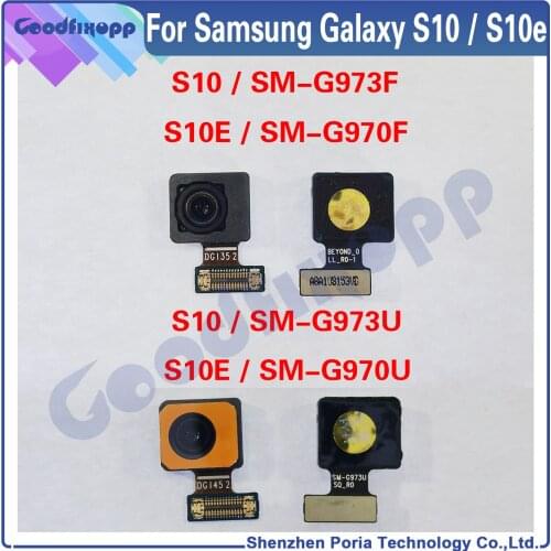 100% Test AAA For Samsung Galaxy S10 G973F G973U Phone Camera Modules Front Camera Module Small Camera For S10E G970F G970U