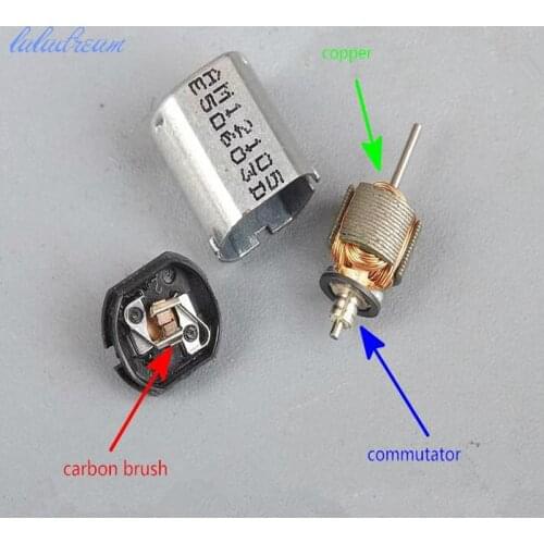 5 pcs 30000RPM DC 3.7V High speed N20 strong magnet mini motor DC motor for toy model