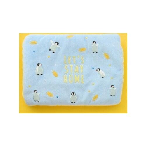 Free shipping Good quality cartoon The penguin plush hot water bag charging electric hot water bag