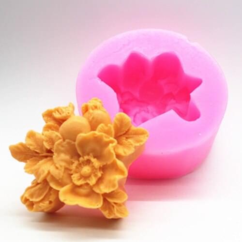 C527 soap mold/handmade soap mold/silicone mold/soap die/silica gel soap die gardenia