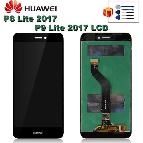 For Huawei P8 Lite 2017 LCD PRA-TL10 PRA-TL20 PRA-LX1 Display Touch Screen Digitizer Replacement Parts P8 Lite 2017 Display