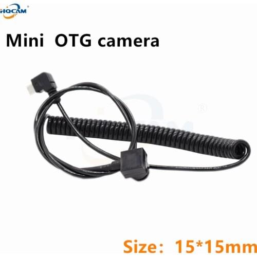 HQCAM audio OTG USB Camera Mini Wide Angle Lens 2MP Micro 1080P Security camera Endoscope industrial testing for Android IOS app
