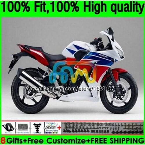 Injection For HONDA CBR250 R CBR250R MC41 11 Blue red hot 12 13 14 15 162BS.32 CBR 250R 250 R 2011 2012 2013 2014 2015 Fairings