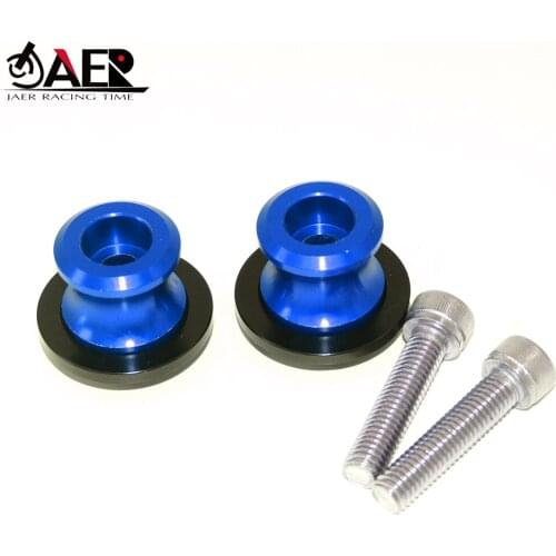 JEAR For Suzuki GSXS750 GSXS1000 F-ABS GSXS 750 1000 CNC Aluminum M8 Swingarm Spools Slider Stand Screws