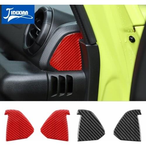 MOPAI Interior Accessories for Suzuki Jimny JB74 Car Center Console Side Air Outlet Decor Stickers for Suzuki Jimny 2019