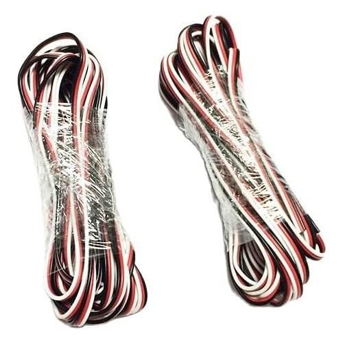 5M Servo Cable Extension Cord Cable wire for Futaba Helicopter RC servo extended cable wire NEW