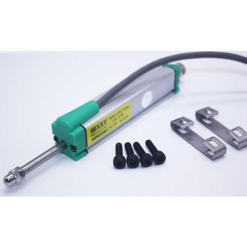 Miniature electronic ruler Linear displacement Miniature spring reset sensor Resistance signal KΩ / Power supply 24V 0-5V output