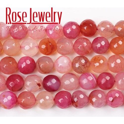 Rose and Beads Pink Bracelets