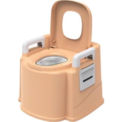 Pregnant women indoor mobile toilets disabled toilet stools for the elderly dual-arm toilets dual-purpose bucket Adult toilet