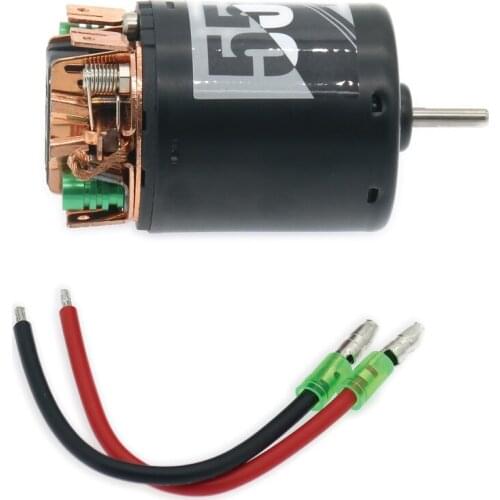 1PC RCAWD Carbon Brush Replaceable 540 Brushed Motor 8T 14T 19T 21T 27T 35T 45T 55T For Rc Hobby Model Car Boat 1/10 Crawler