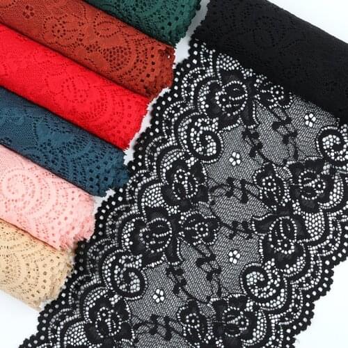 150mm Beautiful Lace Ribbon Tape 1 Meter Lace Trim DIY Handmade Embroidered for Sewing Decoration African Lace Fabric Material