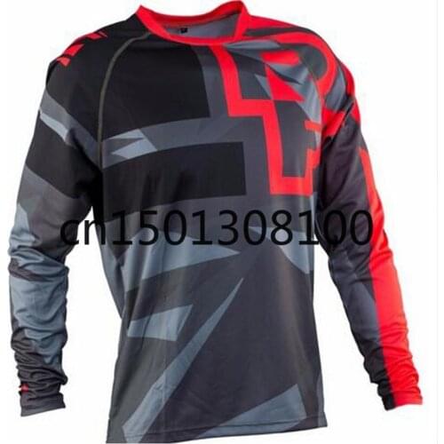 2021 CANADA Mountain Bike MTB Shirts Mens Downhill Jerseys Offroad DH Motocycle Jersey Motocross Sportwear Clothing FXR DH