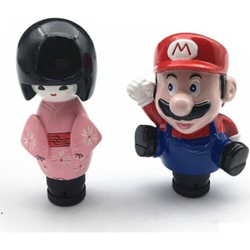 2021 Car interior Universal Personality Resin Head Style Car Manual Stick Gear Shift Knob Lever Shifter