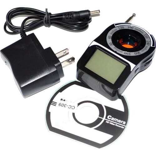 SPY BUG DETECTOR AND LASER CAMERA LENS FINDER GPS GSM WIFI G3 G4 SMS RF