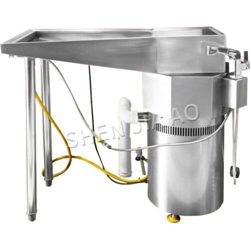 380V 5.5KW Kitchen Waste Processor Commercial Waste Disposal Shredder Large Waste Disposer Kitchen Waste Treatment Equipment 1PC