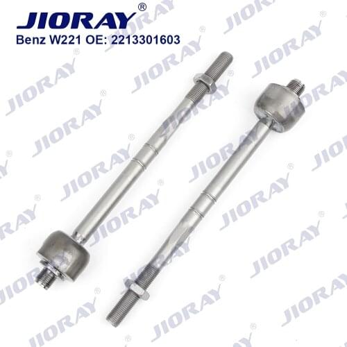 JIORAY Pair Front Axle Ineer Steering Tie Rod Ends Ball Joint For Mercedes Benz S Class W221 C216 S250 CDI S350 S400 S500 S600