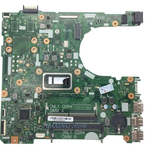 FULCOL For DELL Latitude 3567 Laptop Motherboard I3-7020U CPU 15341-1 CN-00MPJH 00MPJH 0MPJH Tested 100% work