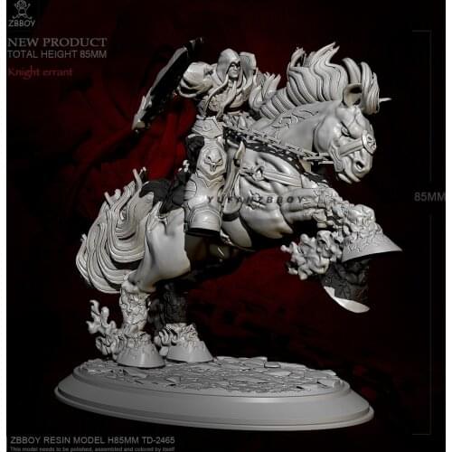 85mm Resin model kits figure self-assembled TD-2465