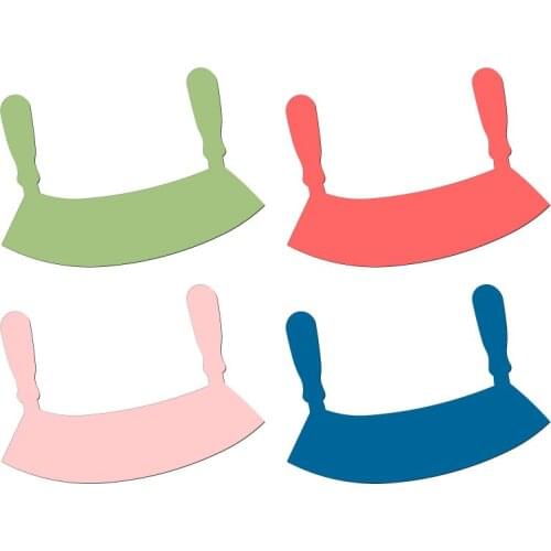 New Bib Wooden Die Scrapbooking C2995 Cutting Dies Multiple Sizes Compatible With Most Die Cutting Machines