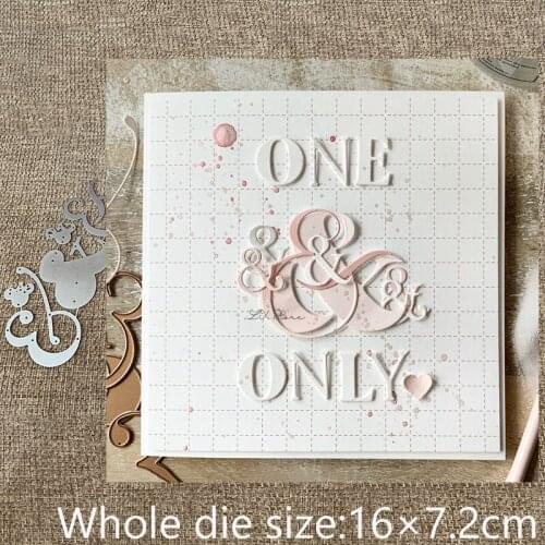 New Design Craft Metal stencil mold Cutting Dies 5pcs symbol decoration scrapbook die cuts Album Paper Card Craft Embossing