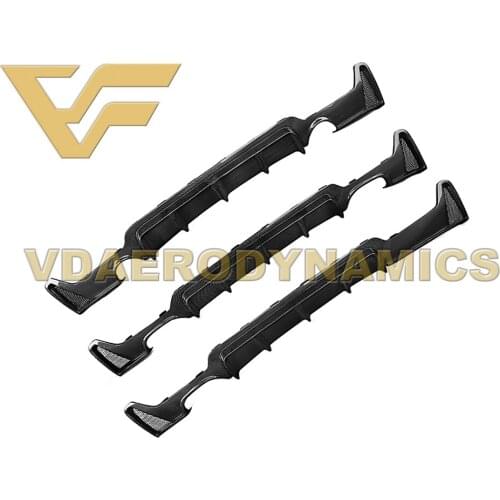 Suitable For 14-18 BMW F32 418d 420d 420i 428d 428i 430d 430i 435d 435i 440i VAD Carbon Fiber Rear Lip Diffuser Bumper Body Kit