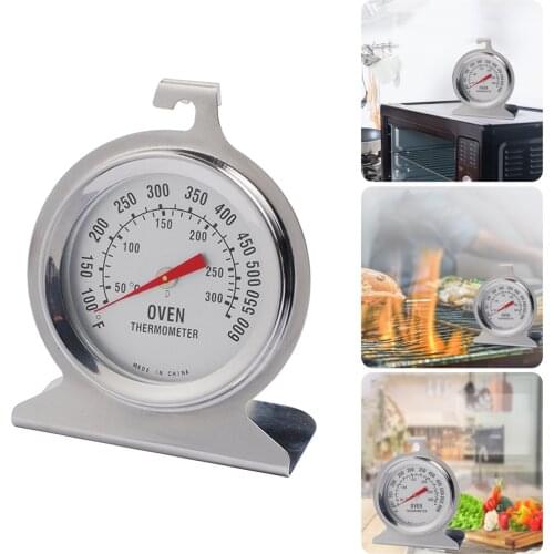 Hot Practical Classic Oven Thermometer 60°F~600°F/20°C~300°C Large Dial Stainless Steel термометр для духовки for Oven Grill