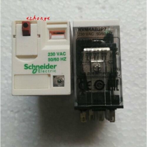Relay rxm4ab2p7 AC230V 6A 4 No 4 NC