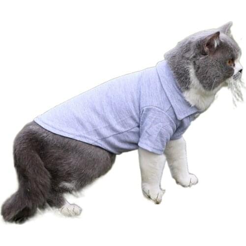 Pet POLO Shirt Solid Color Button Design Good-Looking High-quality Comfortable Health Safety Fabrics Fine Workmanship 2021 New