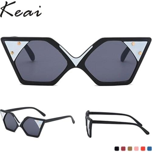 Fashion Cateye Sunglasses Women Vintage Black Glasses Retro Cat eye Sun glasses Female Eyewear UV400