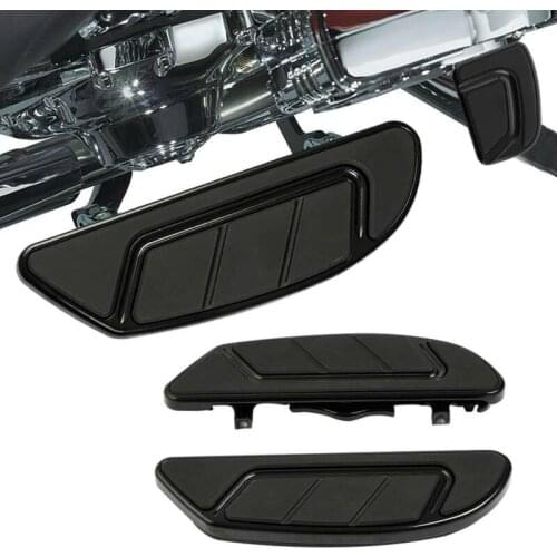 Motorcycle Airflow Driver Floorboard Footboard For Harley CVO Street Glide Road King Electra Glide Softail Fat Boy