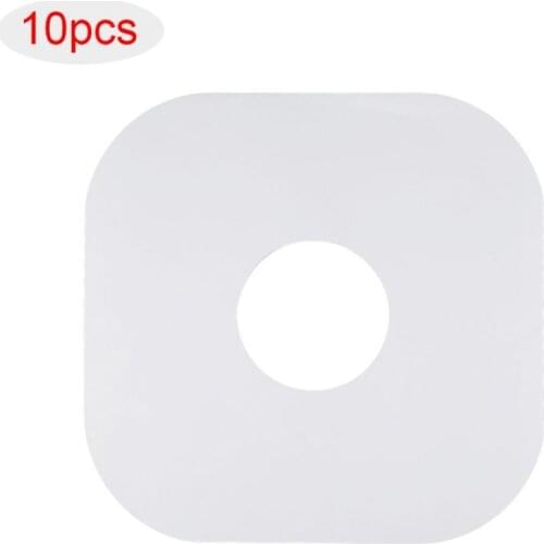 10PCS Anti-static White Kraft Paper Record Inner Bag Sleeves Protectors For 12 Inches Vinyl Record With Hole and Rounded