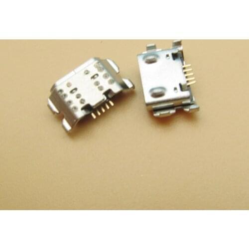 300pcs Micro USB 5Pin Jack Connector socket Data charging port tail plug For Samsung Galaxy A01 A015 A015F/DS Mini USB Jack