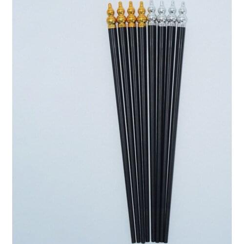 5 Pair Creative Chopsticks 24 Cm Fiberglass Material Is Easy To Clean Non-mold and Non-slip Food Stick Chinese Hotel Tableware