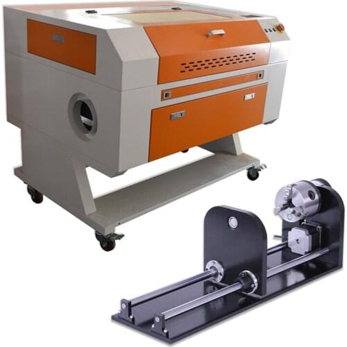 60W 700X500MM CO2 LASER ENGRAVER ENGRAVING MACHINE & WITH ROTARY AXIS BEST first