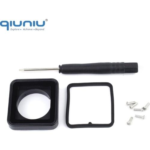 QIUNIU For GoPro Accessories Lens Cover Replacement for Waterproof Housing Case Lens Replacement Kit for GoPro Hero 4 3+ Camera